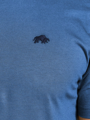 Classic Organic T-Shirt - Denim Blue