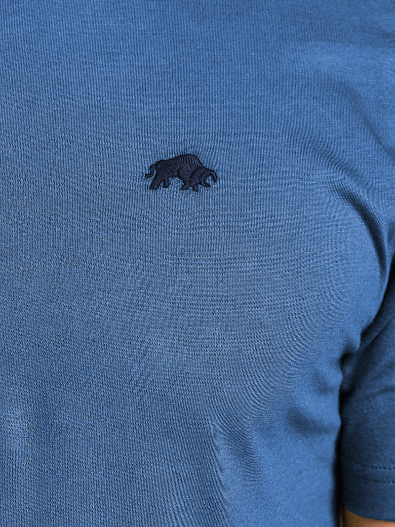 Classic Organic T-Shirt - Denim Blue