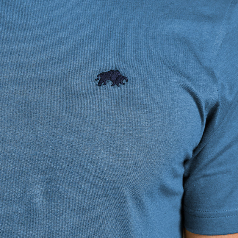 Classic Organic T-Shirt - Denim Blue