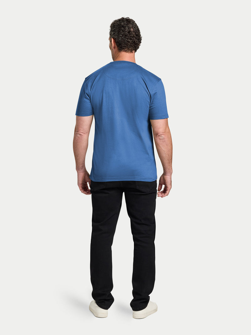 Classic Organic T-Shirt - Denim Blue