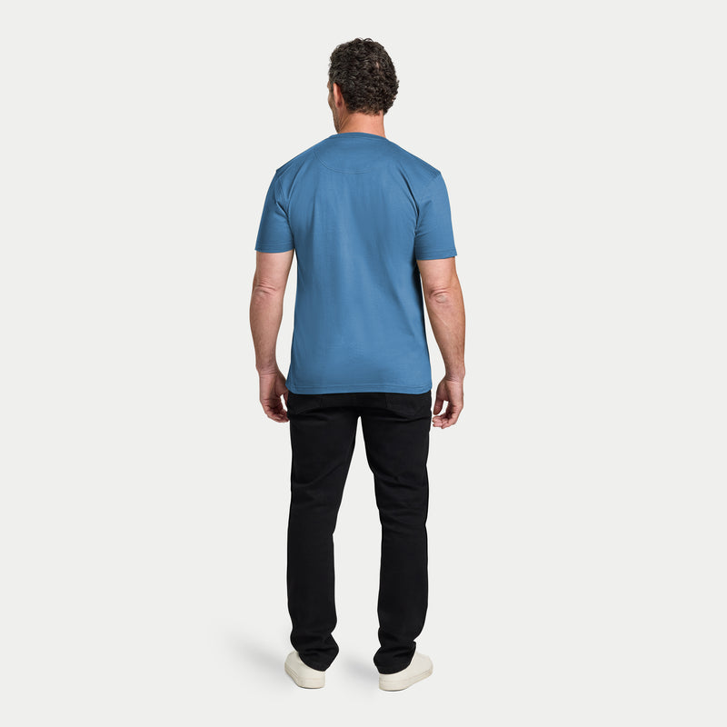 Classic Organic T-Shirt - Denim Blue