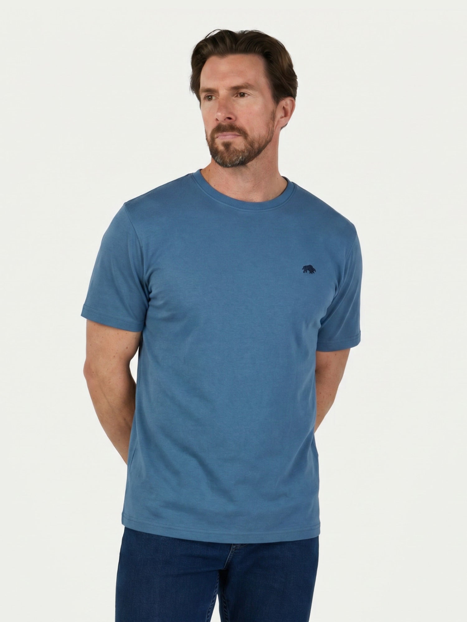 Classic Organic T-Shirt - Denim Blue