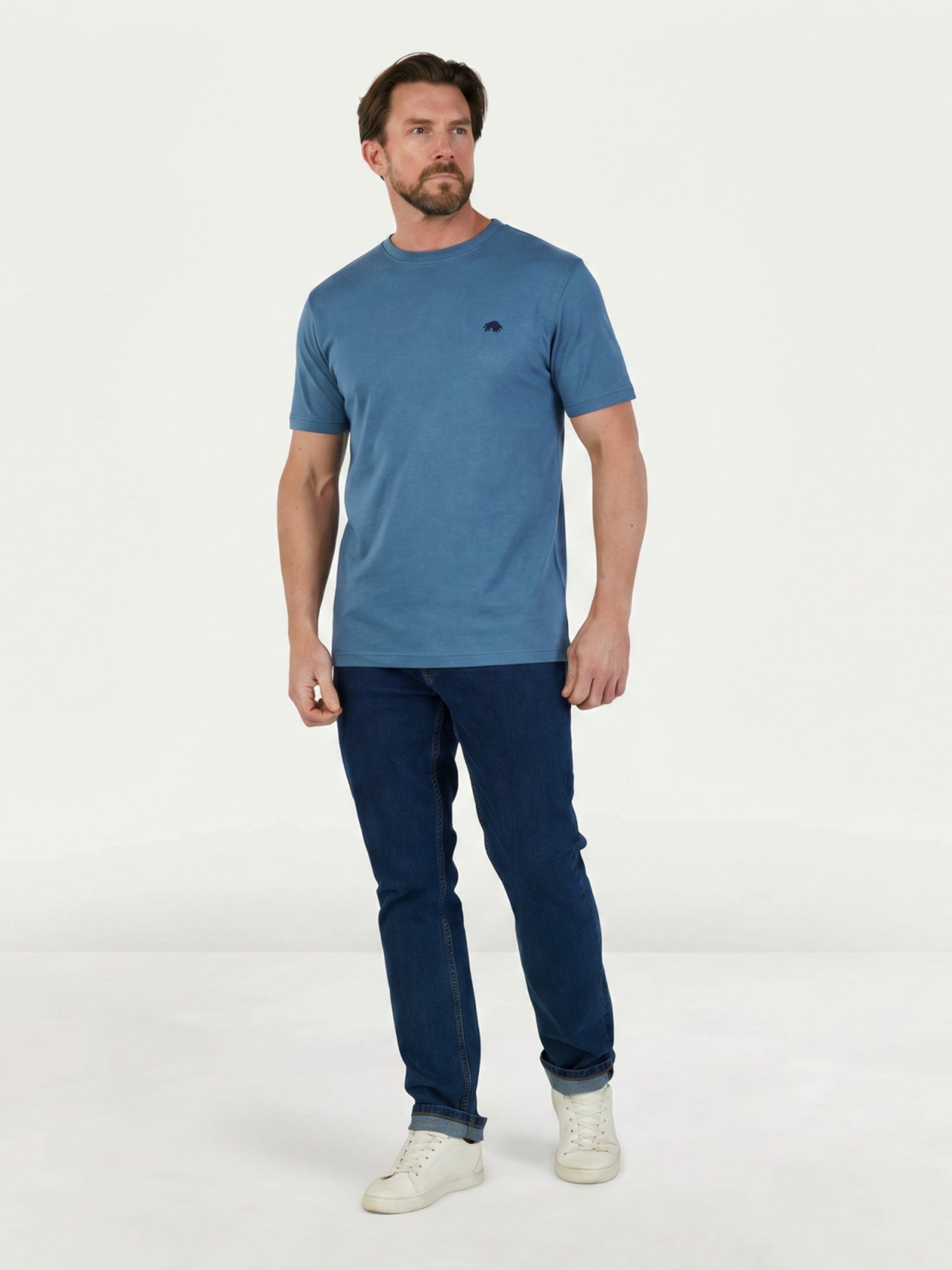 Classic Organic T-Shirt - Denim Blue