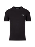 Woven Patch T-Shirt - Black