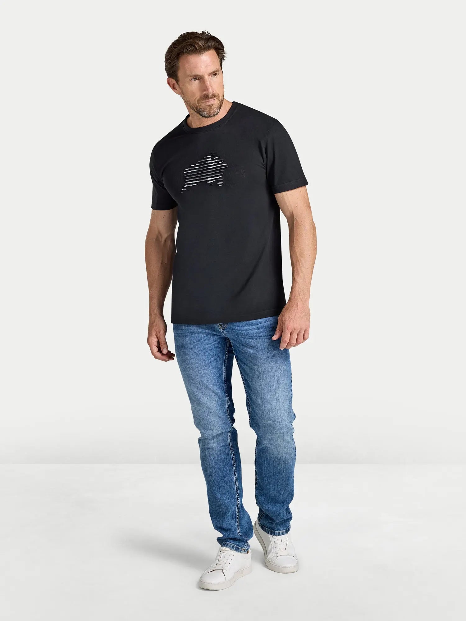 Slash Bull T-Shirt - Black