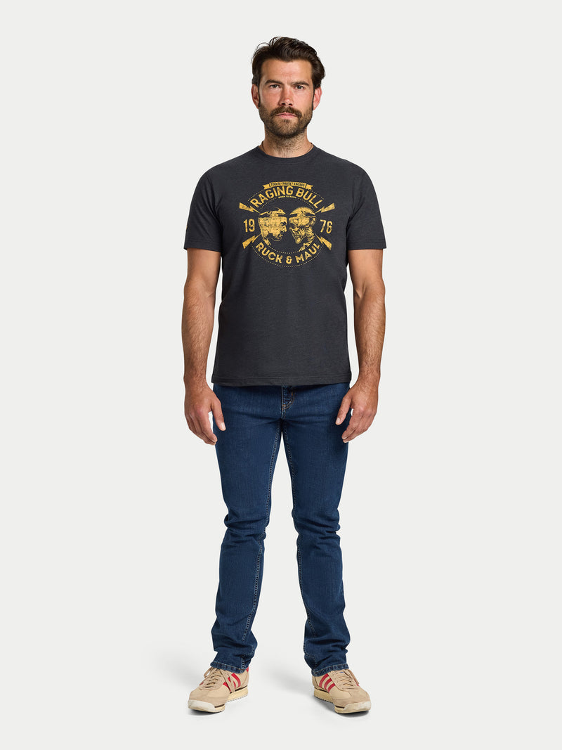 Ruck & Maul Print T-Shirt - Black