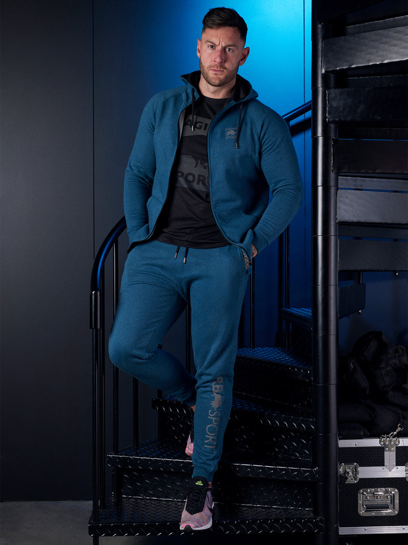 RB Sport Jogging Bottom - Peacock Blue