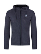 Zip Through Hoodie - Dark Grey Marl