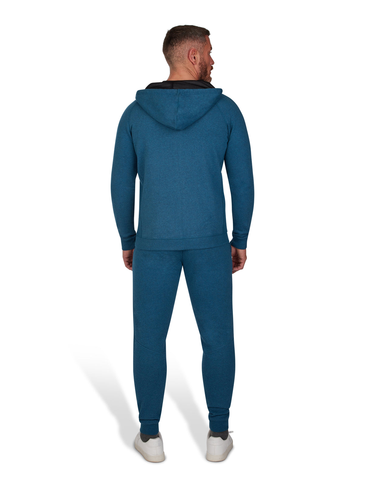 RB Sport Zip Thru Hoodie - Peacock Blue
