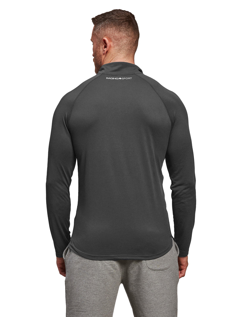 Performance Long Sleeve Quarter Zip - Black