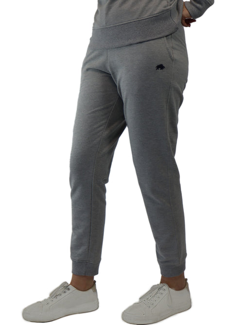 Classic Cuffed Joggers - Grey Marl