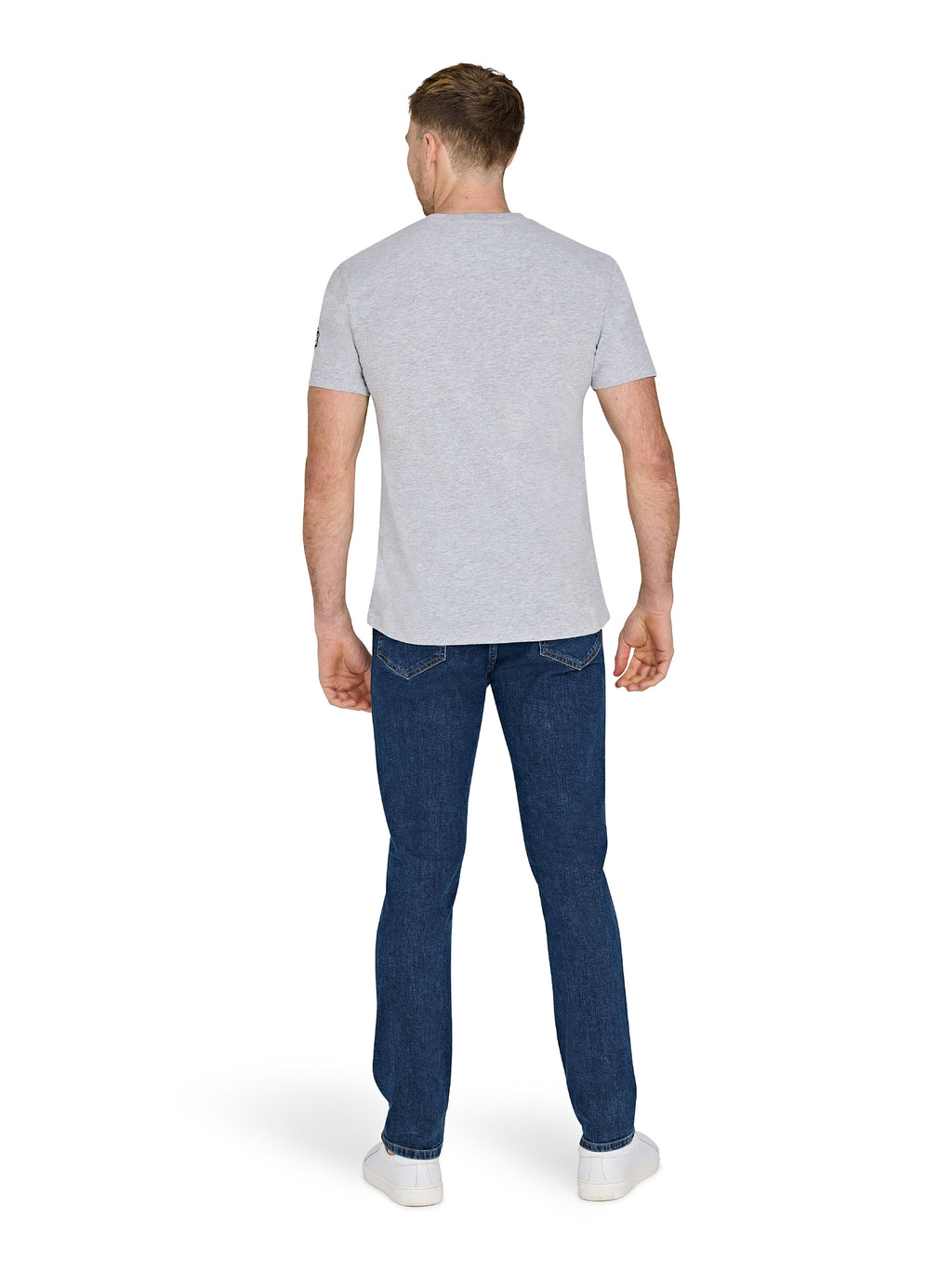 YFC Bully Boy Farmer T-Shirt - Grey Marl