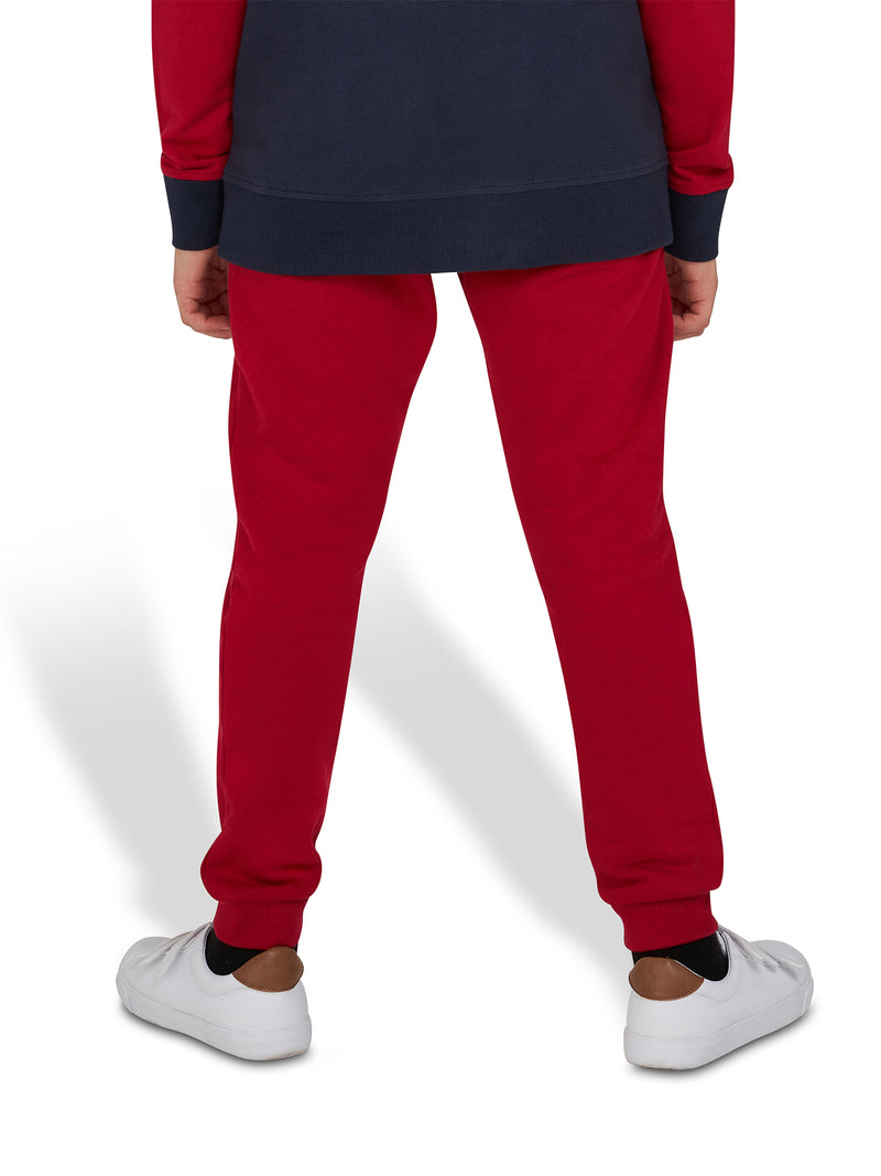 Classic Cuffed Sweatpant - Red