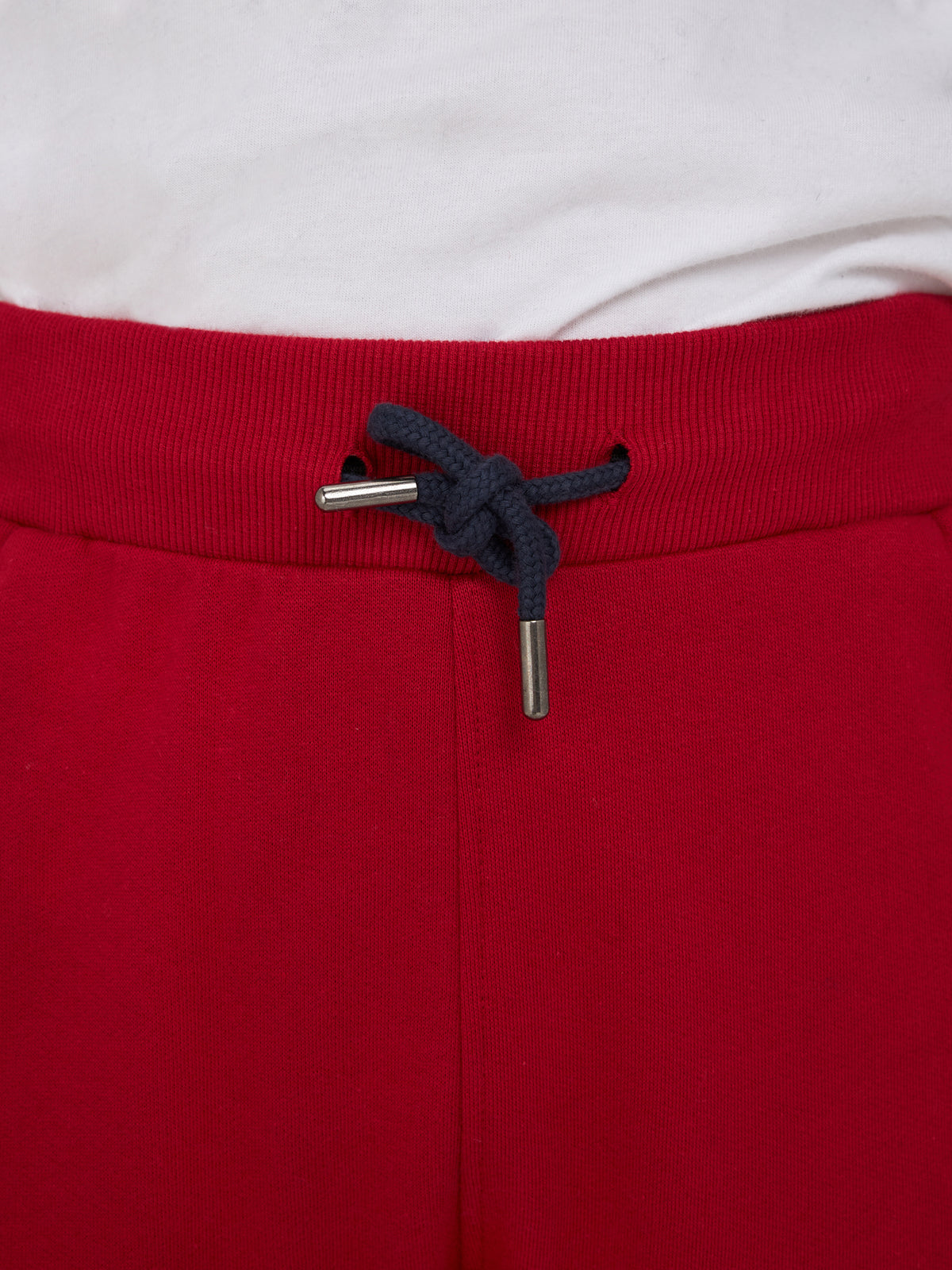 Classic Cuffed Sweatpant - Red