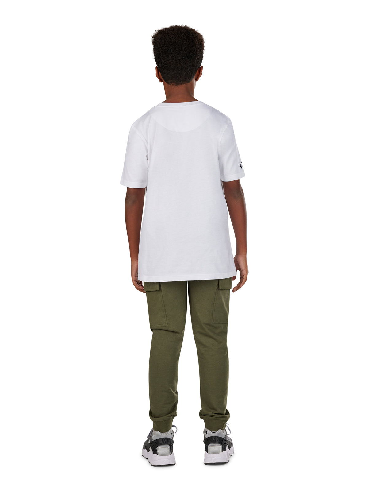 Cuffed Cargo Jogger - Army Green