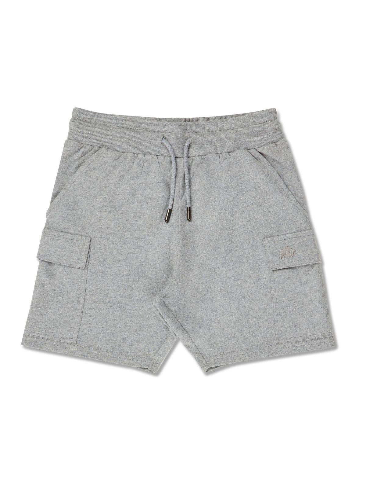 Jersey Cargo Short - Grey Marl