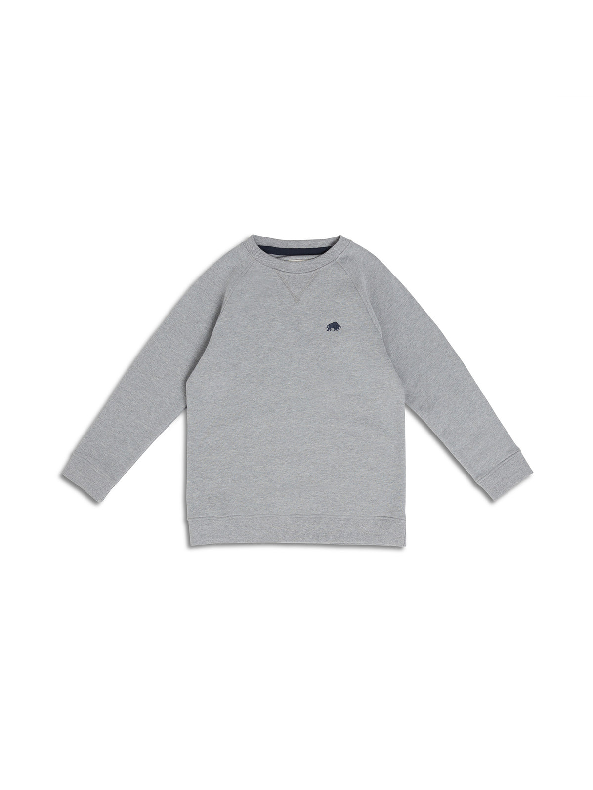 Signature Crew Neck Sweat - Grey Marl
