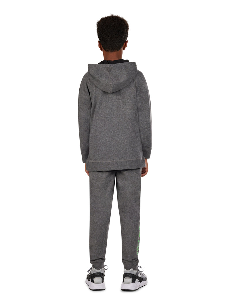 Zip Thru Hoodie - Dark Grey