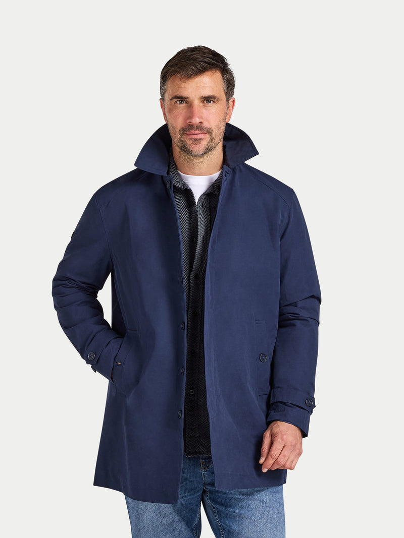 Car Coat - Navy