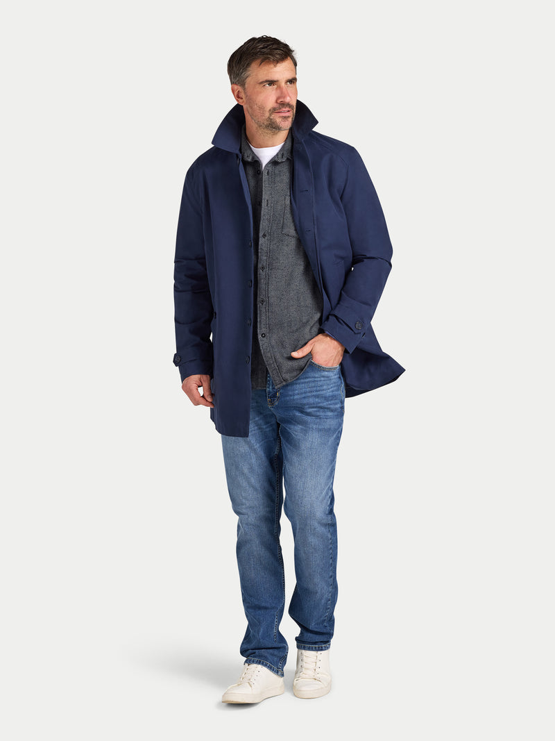 Car Coat - Navy