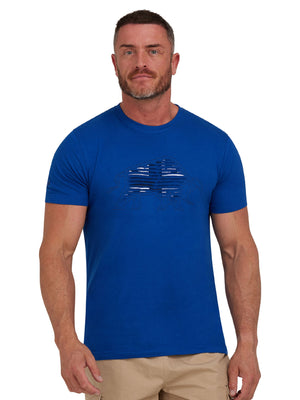 Slash Bull T-Shirt - Cobalt