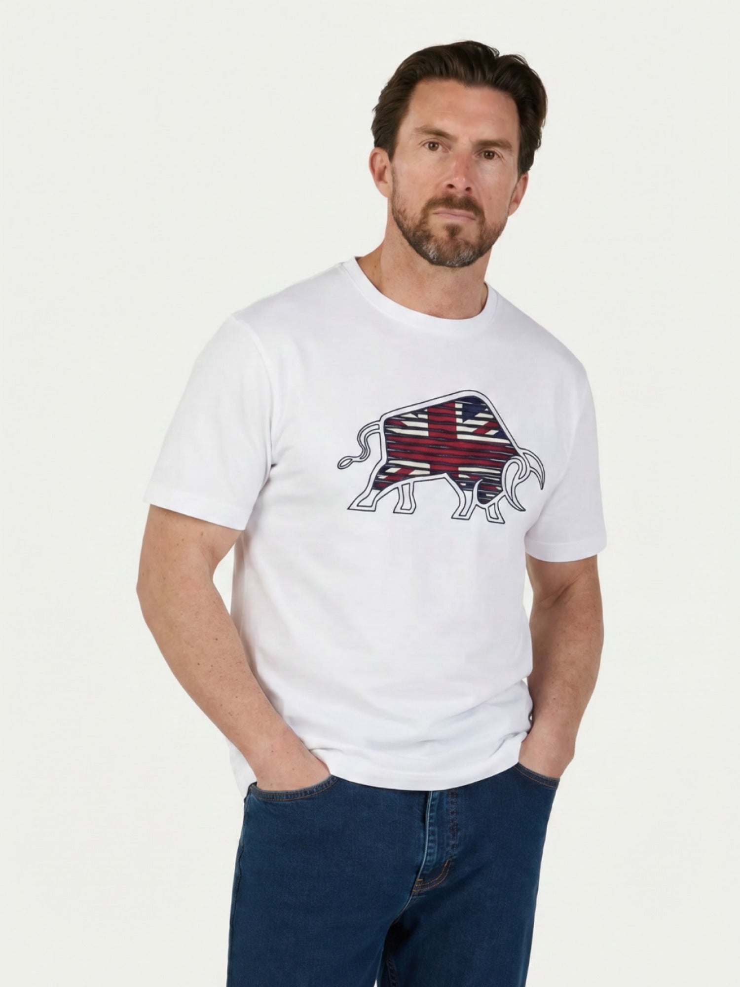 Slash Bull T-Shirt - White