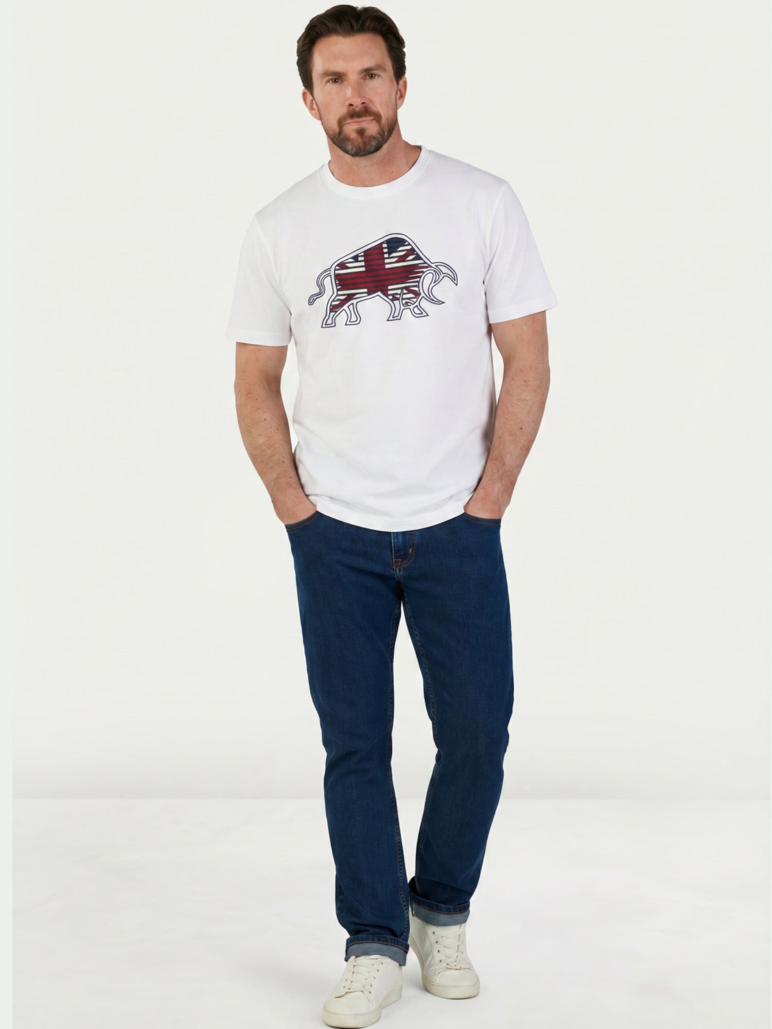 Slash Bull T-Shirt - White