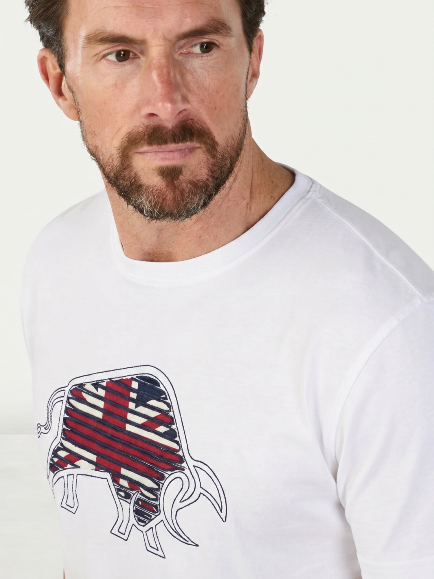Slash Bull T-Shirt - White