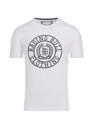High Build Crest T-Shirt - White