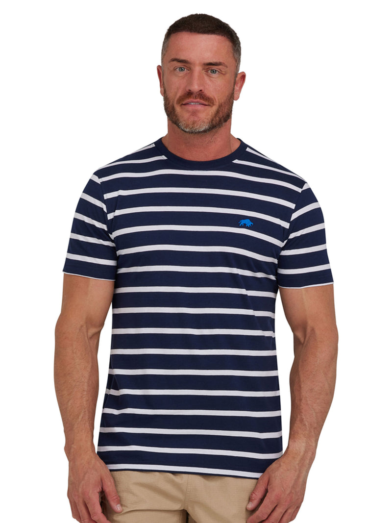 Breton Stripe T-Shirt - Navy