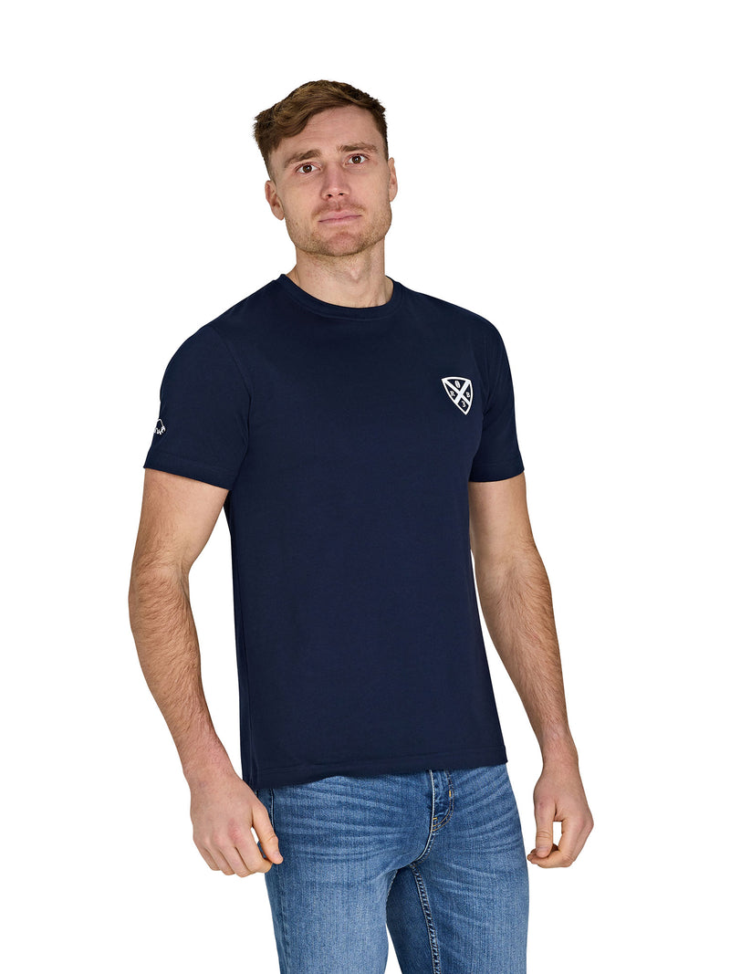 Rugby Club Back Print T-Shirt - Navy
