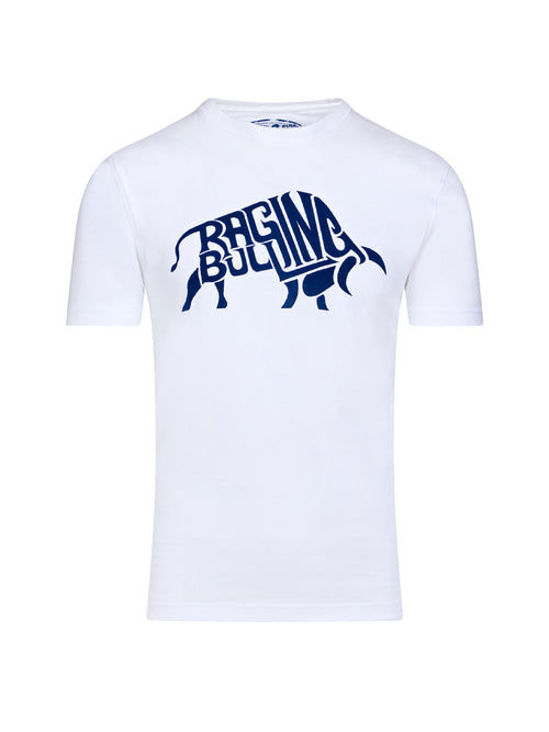 Flock Bull T-Shirt - White