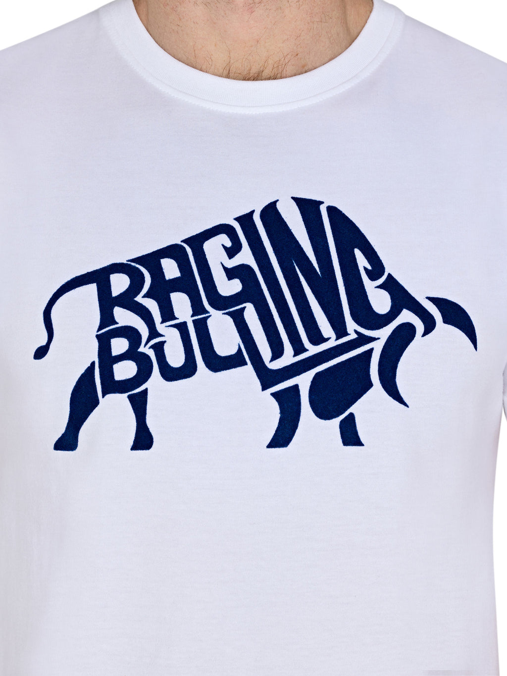 Flock Bull T-Shirt - White