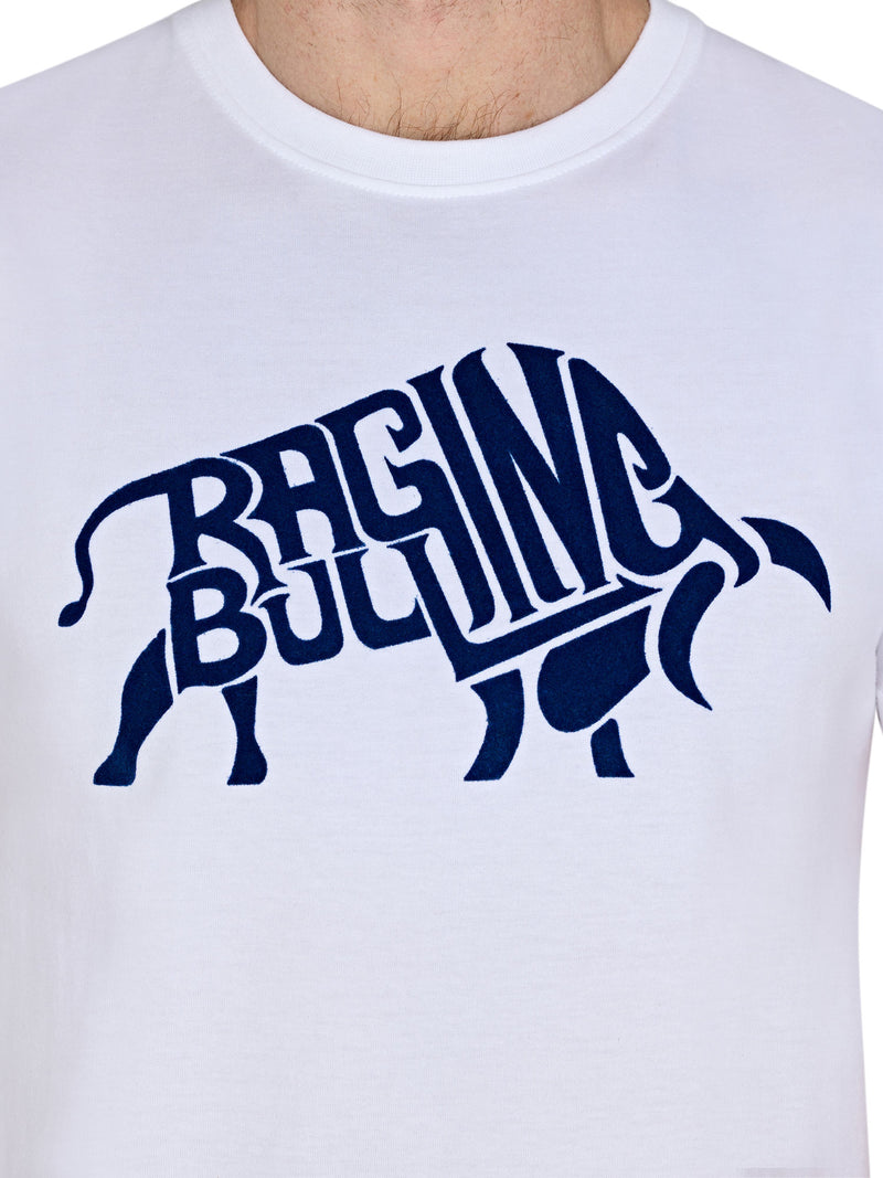 Flock Bull T-Shirt - White