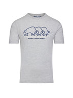 YFC Bull Herd High Build T-Shirt - Light Grey Marl