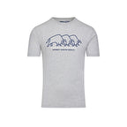 YFC Bull Herd High Build T-Shirt - Light Grey Marl