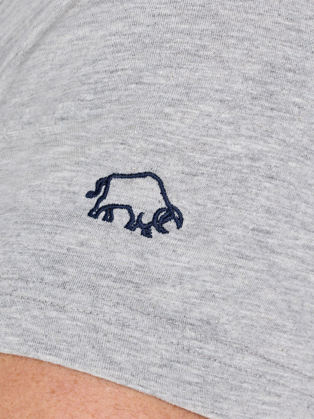 YFC Bull Herd High Build T-Shirt - Light Grey Marl