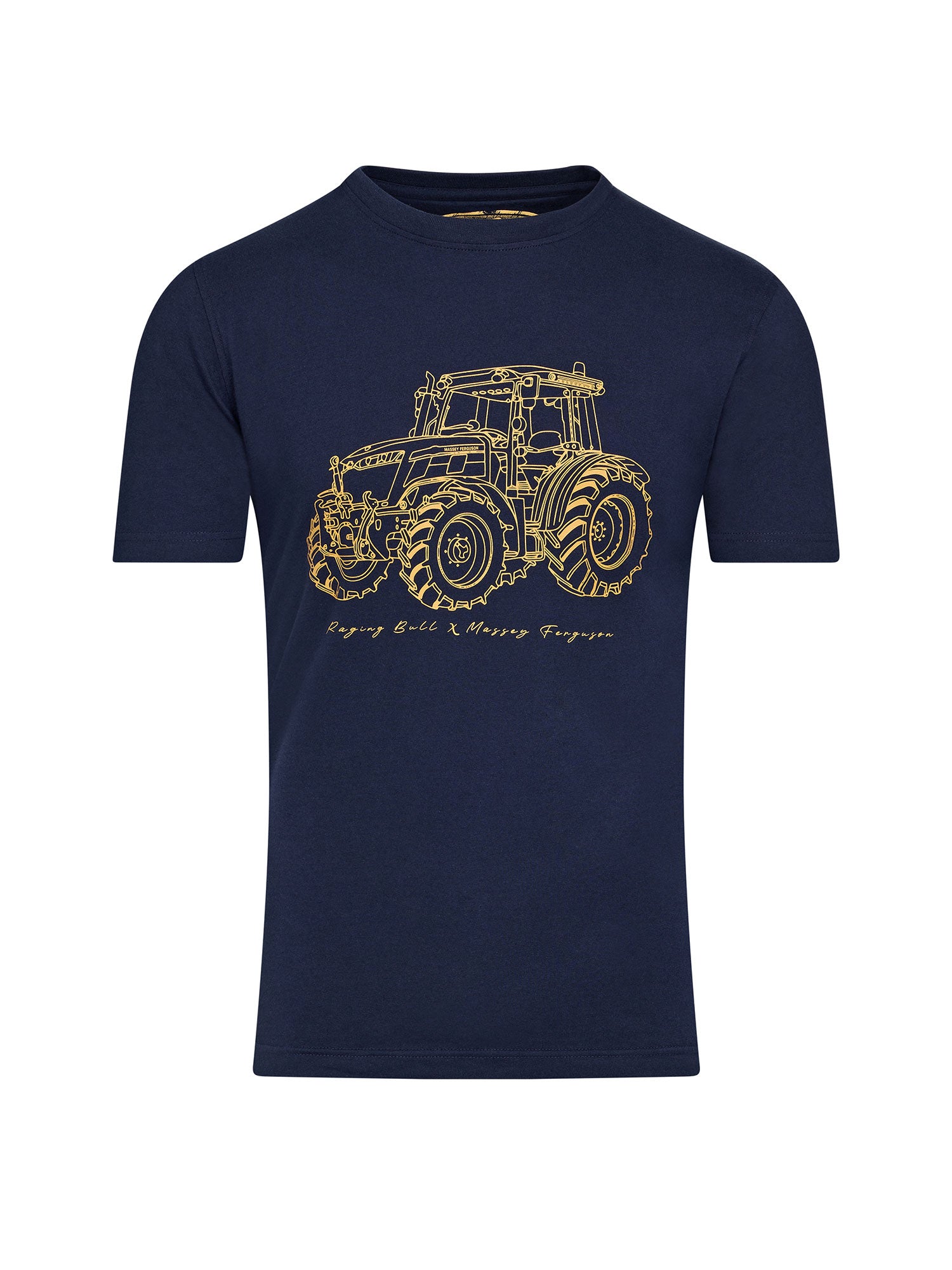 Massey Ferguson Tractor T-Shirt - Navy