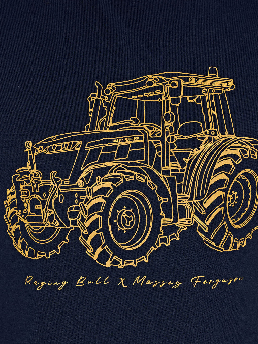 Massey Ferguson Tractor T-Shirt - Navy