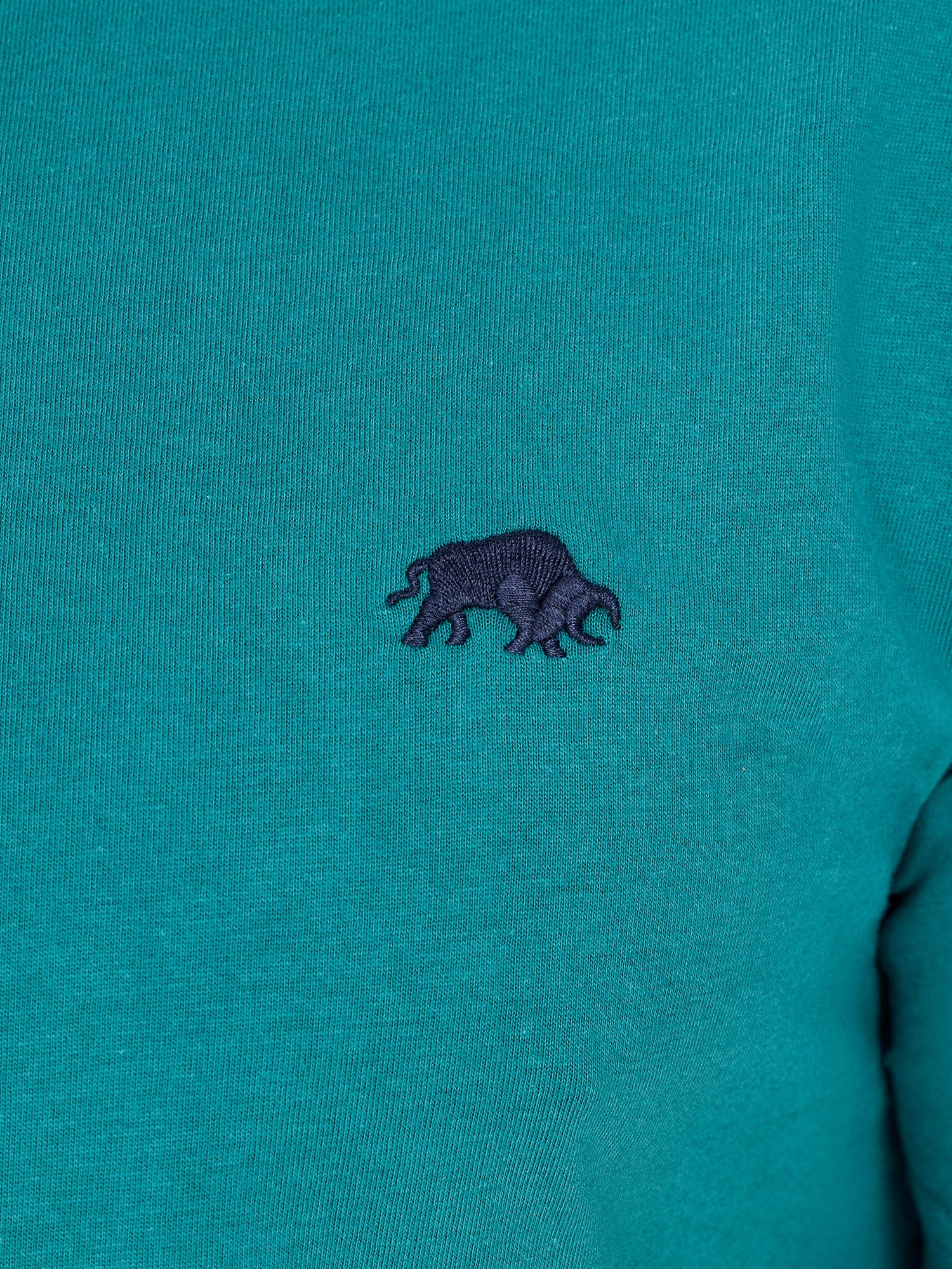 YFC Bull Horns Back Print T-Shirt - Teal