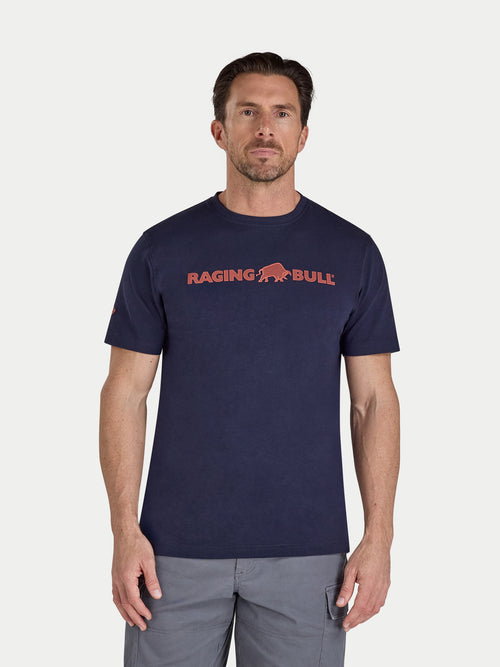 Mesh High Build T-Shirt - Navy