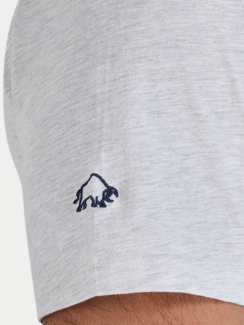 Farmer Bully Boy T-Shirt - Ecru Marl