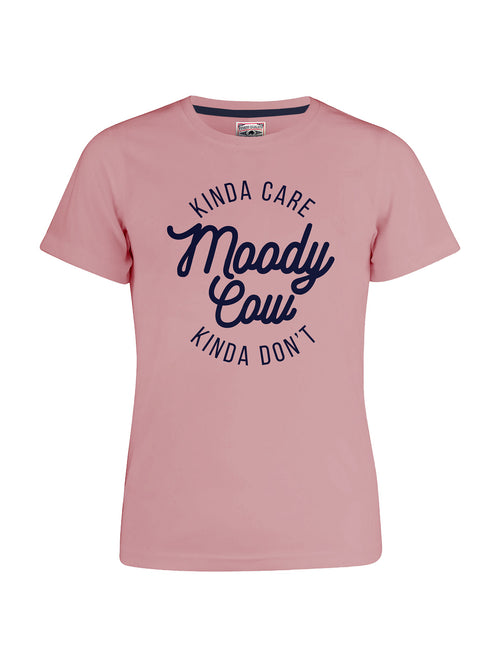 Don't Care T-Shirt - Rose