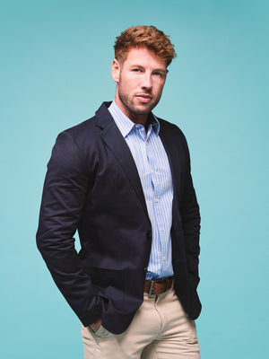 Casual Blazer - Navy