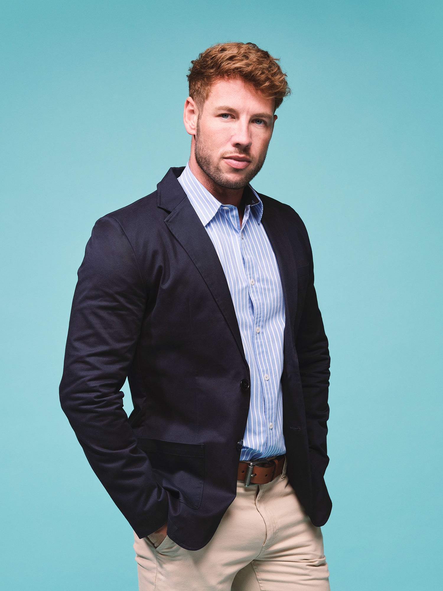 Casual Blazer - Navy