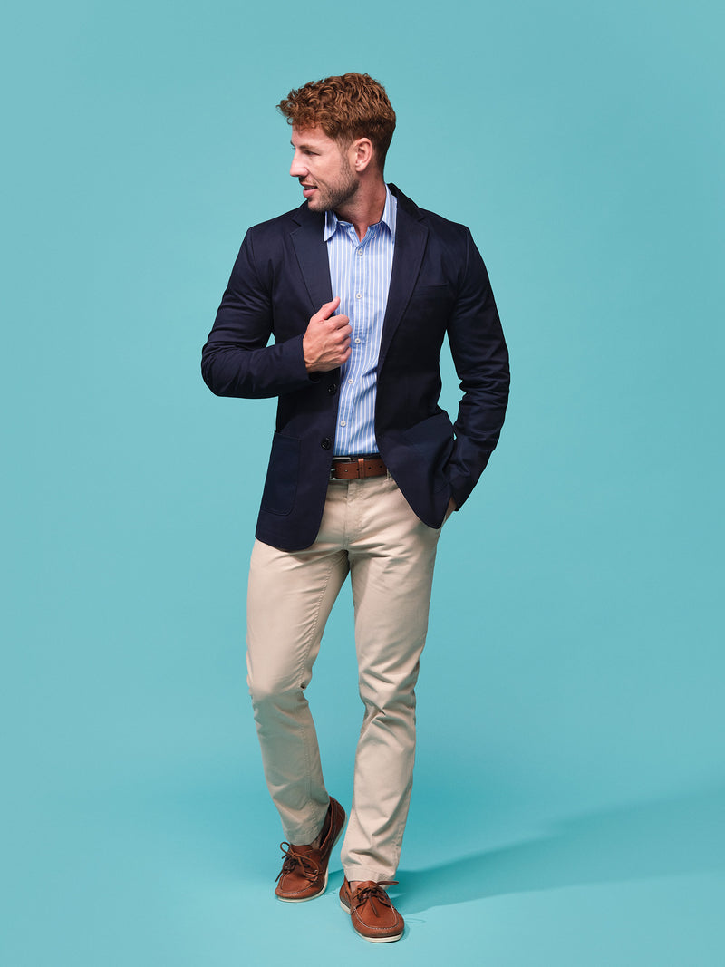 Casual Blazer - Navy Raging Bull Clothing Casual Blazer - Navy Raging Bull Clothing