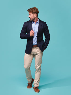 Casual Blazer - Navy