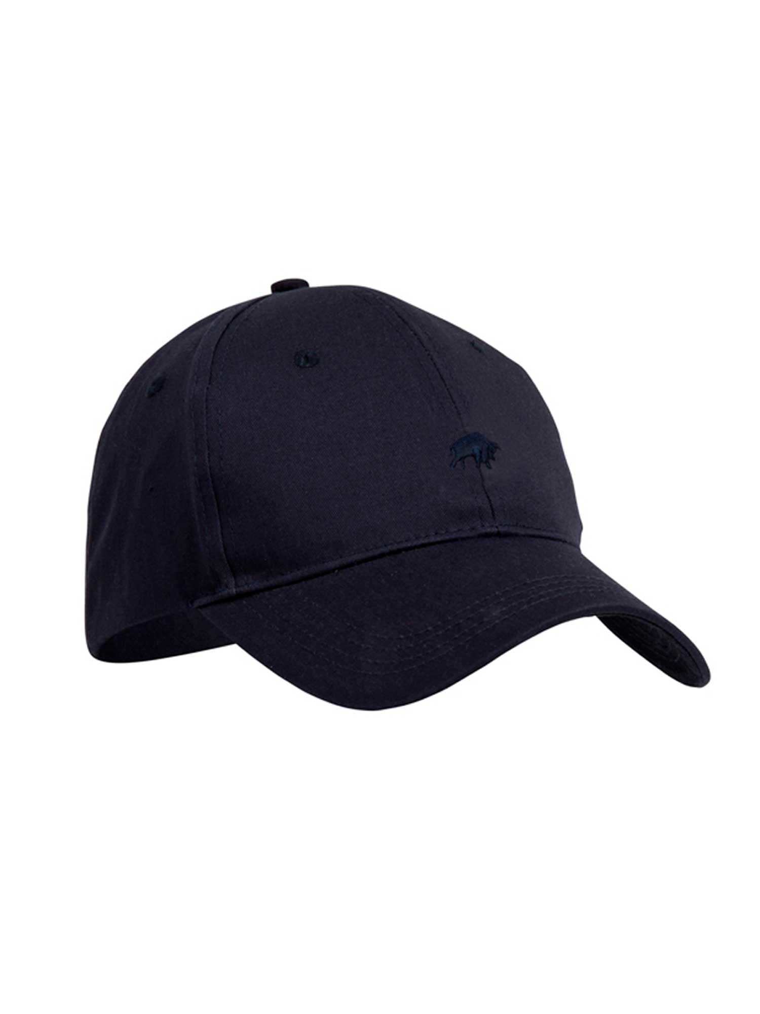 Navy cap on white backround