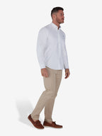 Classic Long Sleeve Oxford Shirt - White