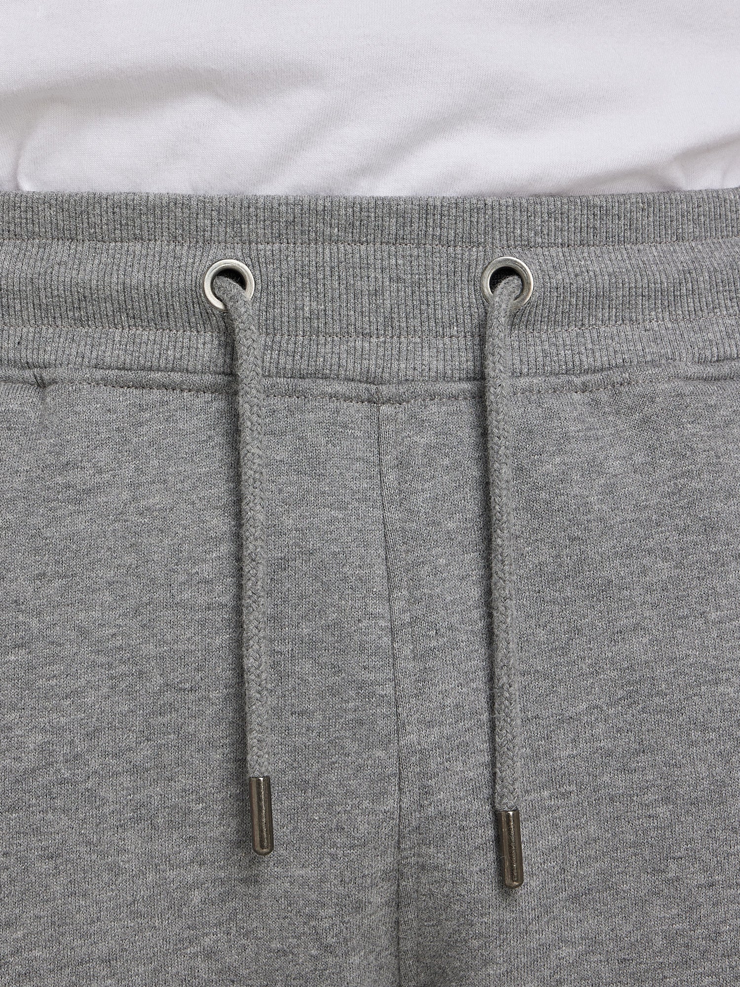 Cuffed Sweatpants - Grey Marl